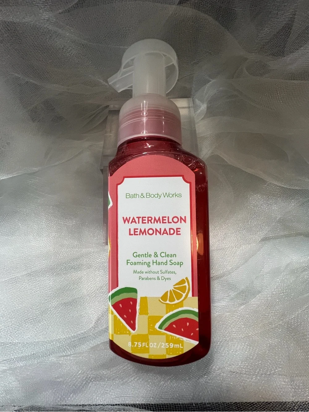 Lot of 5 Bath & Body Works Gentle & Clean Foaming Hand Soaps (FL1081)
